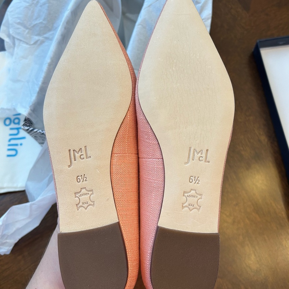 J. McLaughlin Women's Gale Pink flats - Picture 12 of 16